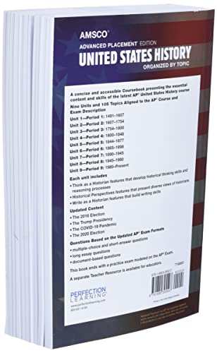 Perfection Learning Advanced Placement United States History, 4th Edition Textbook