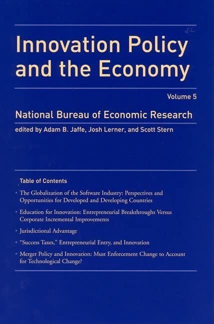 Innovation Policy And The Economy,Used