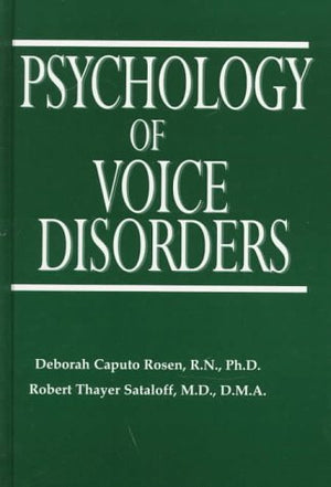 Psychology of Voice Disorders,Used