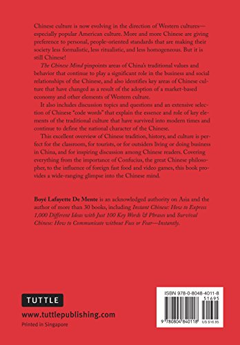 The Chinese Mind: Understanding Traditional Chinese Beliefs And Their Influence On Contemporary Culture-used
