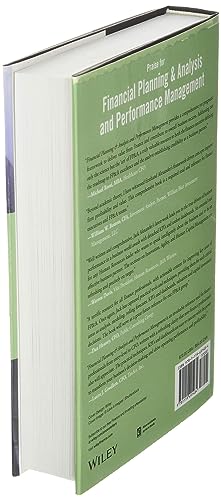 Financial Planning & Analysis and Performance Management (Wiley Finance),New