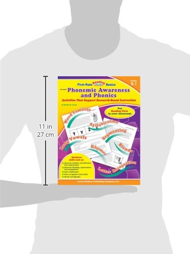 Phonemic Awareness and Phonics, Grades K  1 (FirstRate Reading Basics),Used