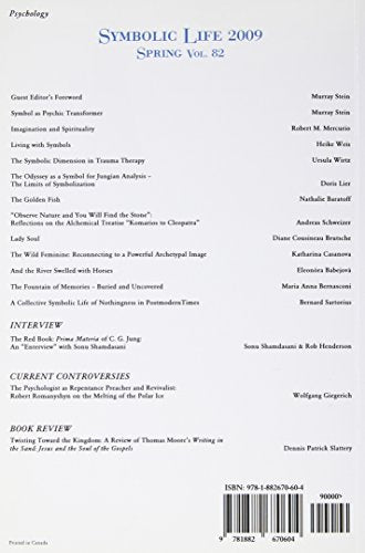 Spring #82 A Journal of Archetype and Culture: Symbolic Life 2009 (Spring: a Journal of Archetype and Culture),New