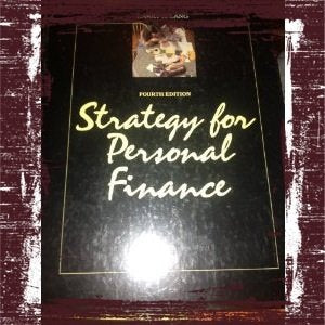 Strategy for Personal Finance (McGrawHill Series in Finance),Used