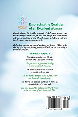 Embracing Excellence: A 31 Day Journey through Proverbs 31,Used