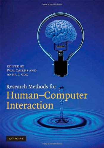 Research Methods for HumanComputer Interaction,Used