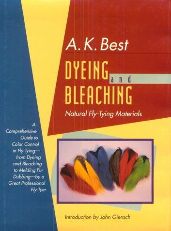 Dyeing and Bleaching Natural FlyTying Materials,Used