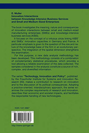 Innovation Interactions Between KnowledgeIntensive Business Services And Small And MediumSized Enterprises: An Analysis in Ter,Used