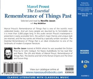 The Essential Remembrance of Things Past,Used