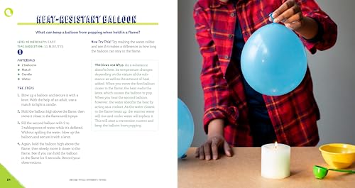 Awesome Physics Experiments For Kids: 40 Fun Science Projects And Why They Work (Awesome Steam Activities For Kids)