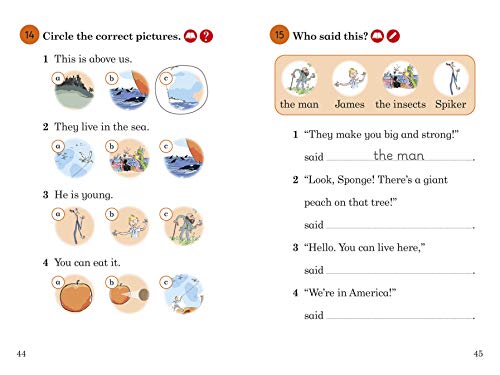 Ladybird Readers Level 2  Roald Dahl: James and the Giant Peach (ELT Graded Reader),Used