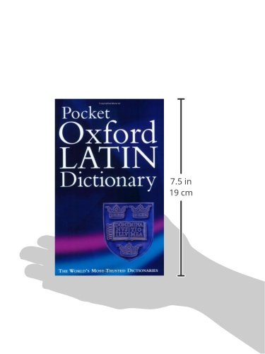 Pocket Oxford Latin Dictionary,New
