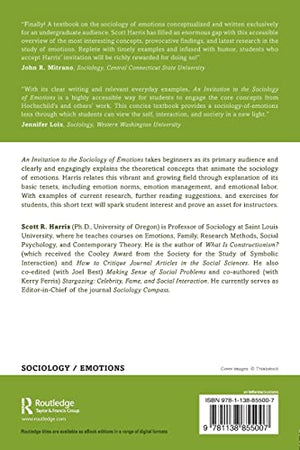 An Invitation to the Sociology of Emotions,Used