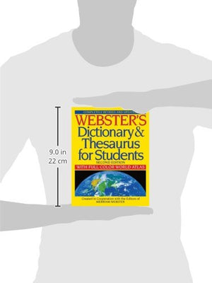 Webster's Dictionary & Thesaurus for Students, Second Edition,Used