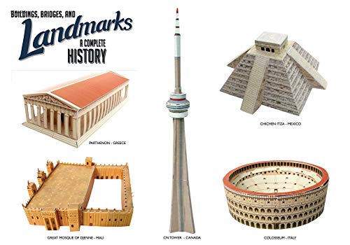 Buildings, Bridges, And Landmarks: A Complete History: A Modelmaking And Collector'S Book In One