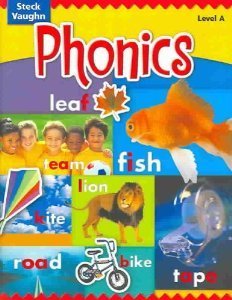 Steck Vaughn Phonics Level A : Pupils Edition,Used