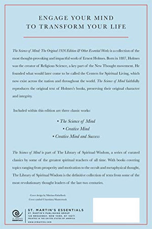 The Science of Mind:The Original 1926 Edition & Other Essential Works: (The Library of Spiritual Wisdom),Used