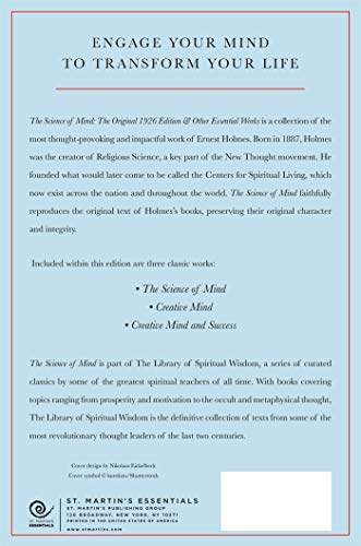 The Science of Mind:The Original 1926 Edition & Other Essential Works: (The Library of Spiritual Wisdom),Used