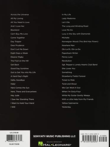 First 50 Songs by the Beatles You Should Play on the Piano  Easy Piano Songbook  Classic Rock Hits Including Hey Jude, Let It B,New