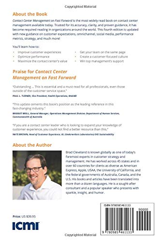 Contact Center Management on Fast Forward: Succeeding in the New Era of Customer Experience,Used