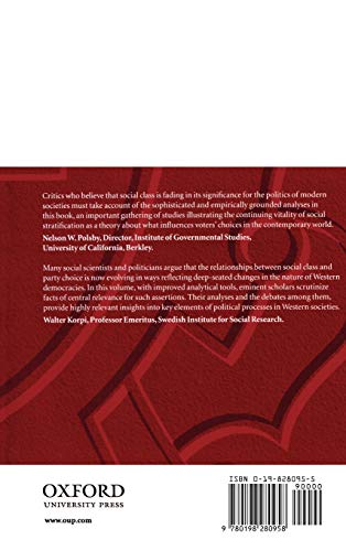 The End of Class Politics?: Class Voting in Comparative Context,New