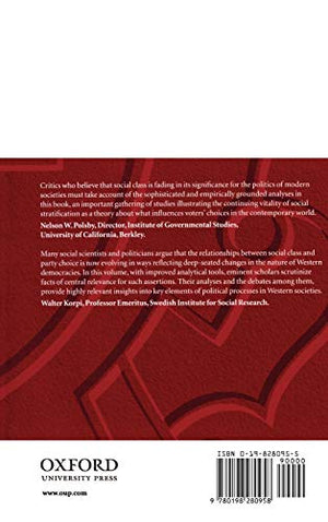 The End of Class Politics?: Class Voting in Comparative Context,Used