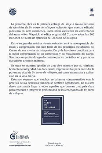 Viaje a travs del Libro de Ejercicios de Un curso de milagros: Primer volumen: Primera parte  Lecciones de la 1 a la 60 (Span,Used
