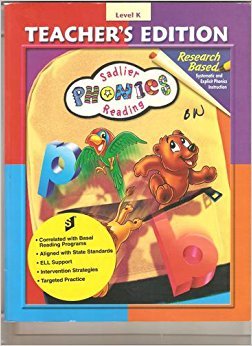 Sadlier Phonics Reading Teachers Edition Grade K (New Edition, Level K),Used