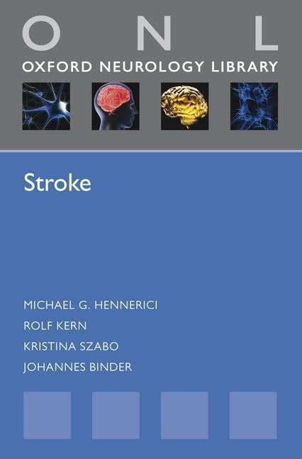 Stroke (Oxford Neurology Library),New