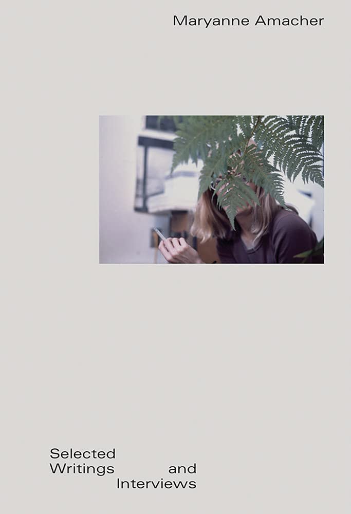 Maryanne Amacher: Selected Writings and Interviews,Used