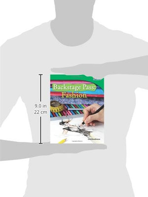 Teacher Created Materials  TIME For Kids Informational Text: Backstage Pass: Fashion  Grade 3  Guided Reading Level O,Used