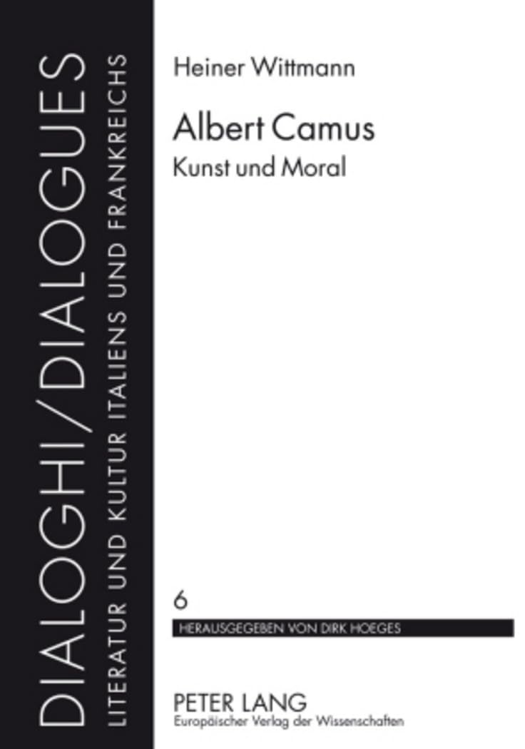 Albert Camus: Kunst Und Moral (Dialoghi / Dialogues) (German Edition),Used