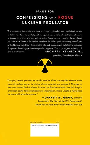 Confessions of a Rogue Nuclear Regulator,Used