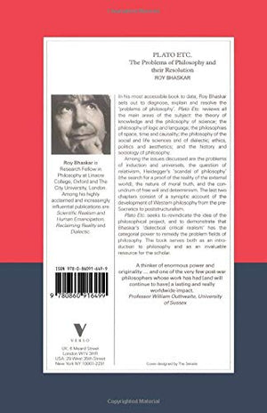 Plato, Etc.: Problems of Philosophy and their Resolution,Used