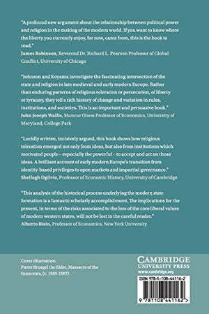 Persecution and Toleration: The Long Road to Religious Freedom (Cambridge Studies in Economics, Choice, and Society),Used