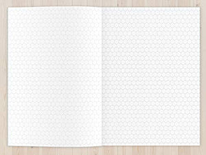 Hexagonal Graph Paper Composition Notebook: Organic Chemistry & Biochemistry Note Book, 1/4 inch hexagons (Science Notebooks Ser,Used