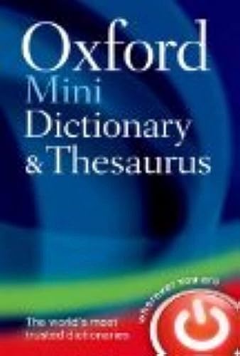 Oxford Mini Dictionary And Thesaurus,Used