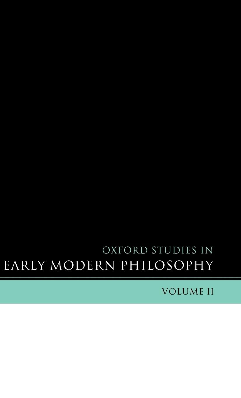 Oxford Studies in Early Modern Philosophy,Used