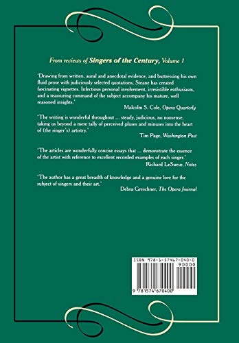 Singers of the Century, Vol. 2,New