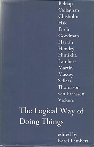 The Logical Way of Doing Things,Used
