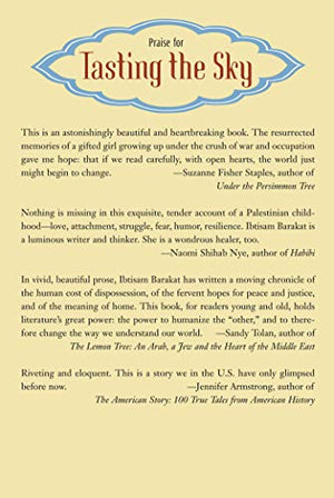 Tasting The Sky: A Palestinian Childhood,New