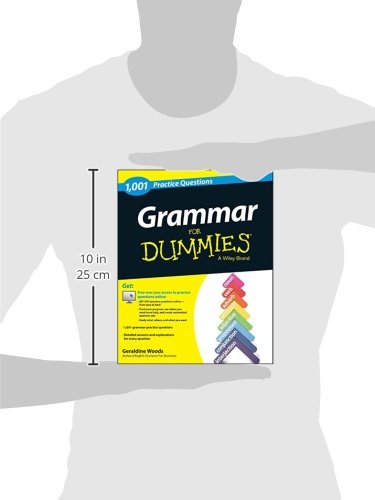Grammar: 1,001 Practice Questions For Dummies,Used