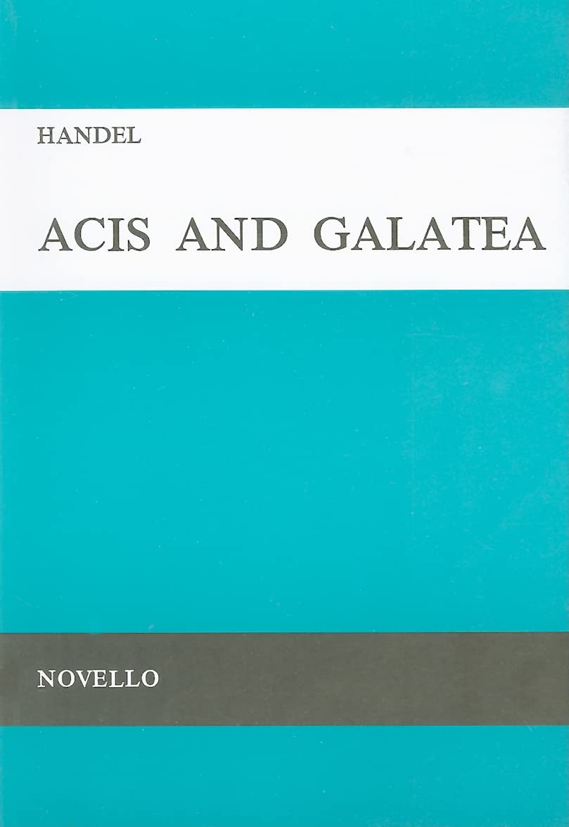 Acis And Galatea: Vocal Score,New