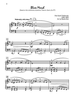 Classical Jazz Rags & Blues, Bk 1: 10 Classical Melodies Arranged in Jazz Styles for Early Intermediate Pianists,Used