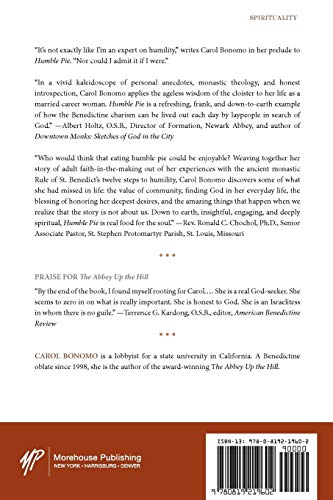 Humble Pie: St. Benedict's Ladder of Humility,Used