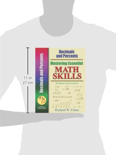 Mastering Essential Math Skills Decimals And Percents (Mastering Essential Math Skills),Used