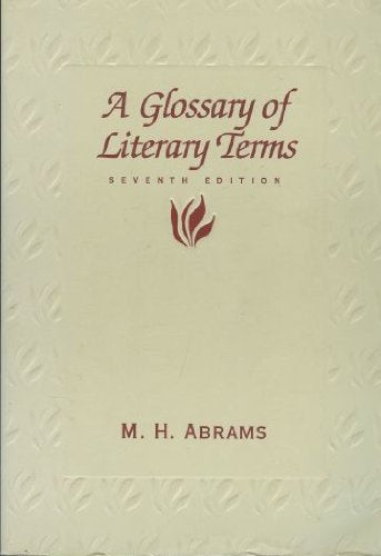 Glossary of Literary Terms,Used
