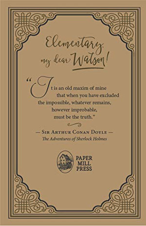 The Adventures of Sherlock Holmes; Sir Arthur Conan Doyle Classic Novel, (Mystery, Crime Solving), Ribbon Page Marker, Perfect f,Used