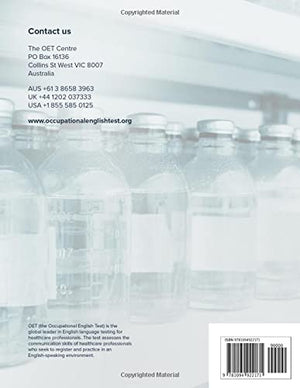 OET Medicine: Official OET Practice Book 1: For tests from 31 August 2019,Used