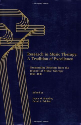 Research in Music Therapy a Tradition of Excellence,Used
